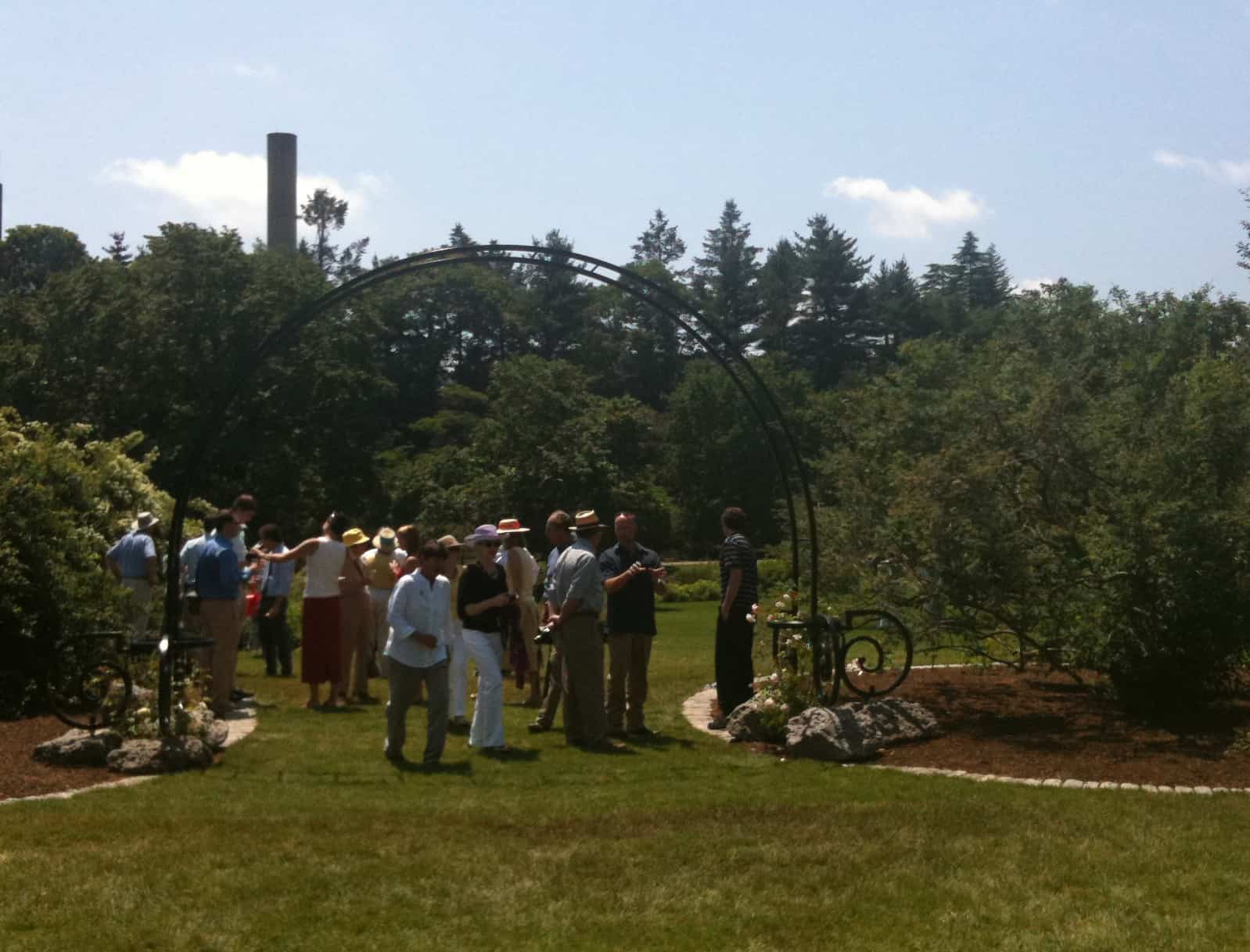 Rose Arbor Dedication at The Arnold Arboretum