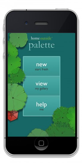 Home Outside Landscape Design App Version 2 0 Julie Moir Messervy   New App Home Screen 276x550 